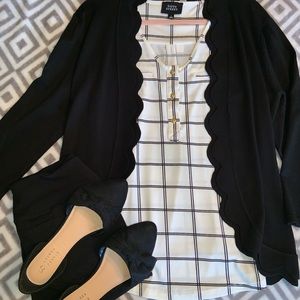 🖤 Tank Blouse and Cardigan Set 🖤